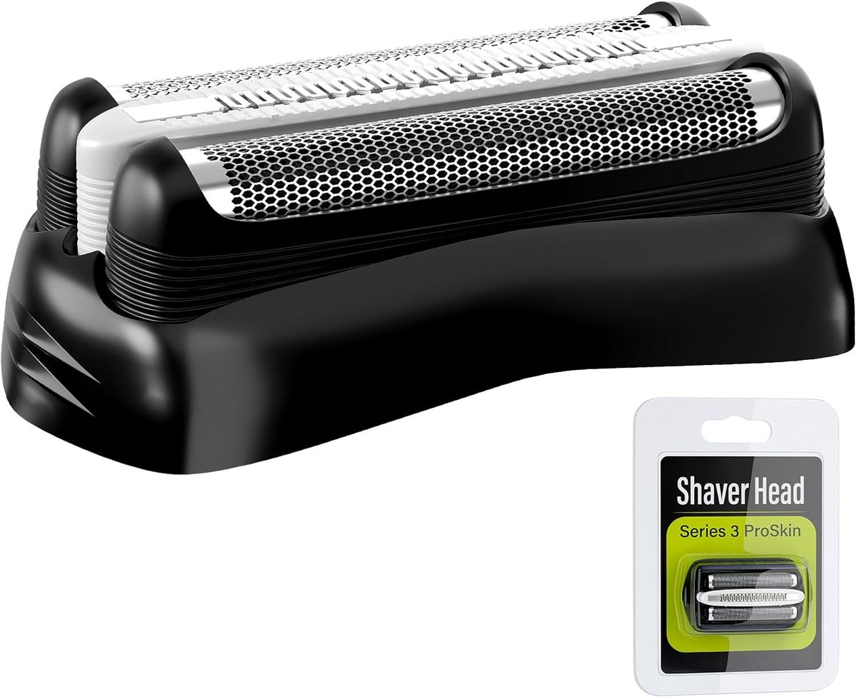 Scheermes vervanging - Compatibel met Braun Series 3 - RVS en robuust - Voor een gladde scheerbeurt - SnelShoppen