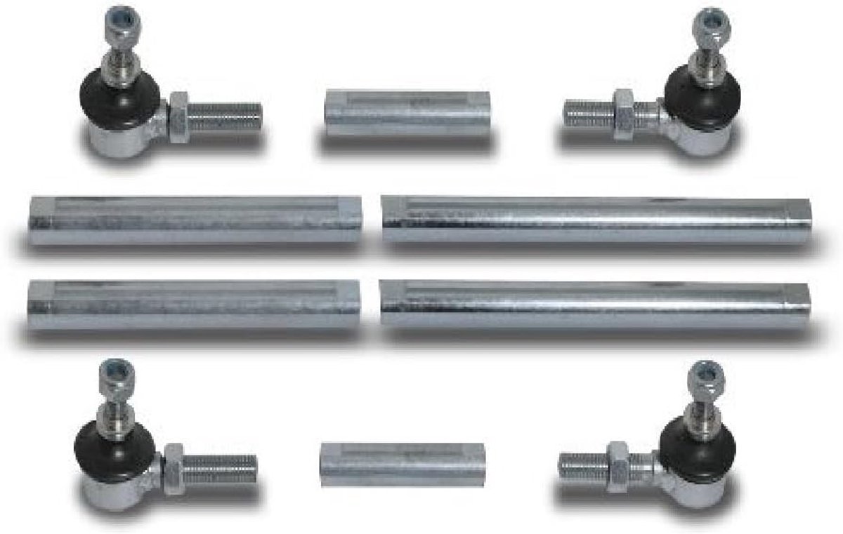 Koppelingstang set 15-32 cm - universeel - 2 stuks - eenvoudig te monteren - SnelShoppen