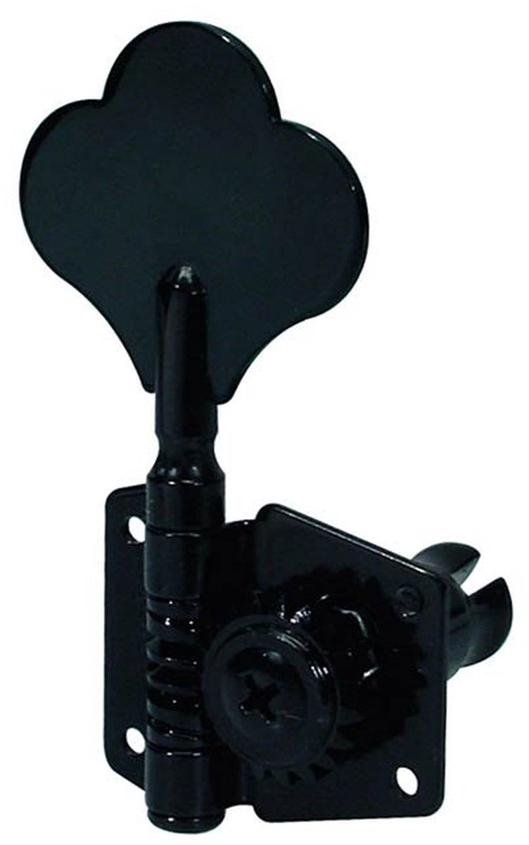 Boston 88-BLR machine heads for bass guitar, 2x left+2x right, black