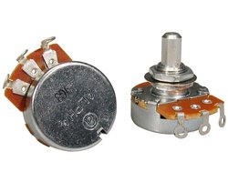 Alpha ALP250-B36 250K Lineaire Potentiometer voor Pickguard Montage