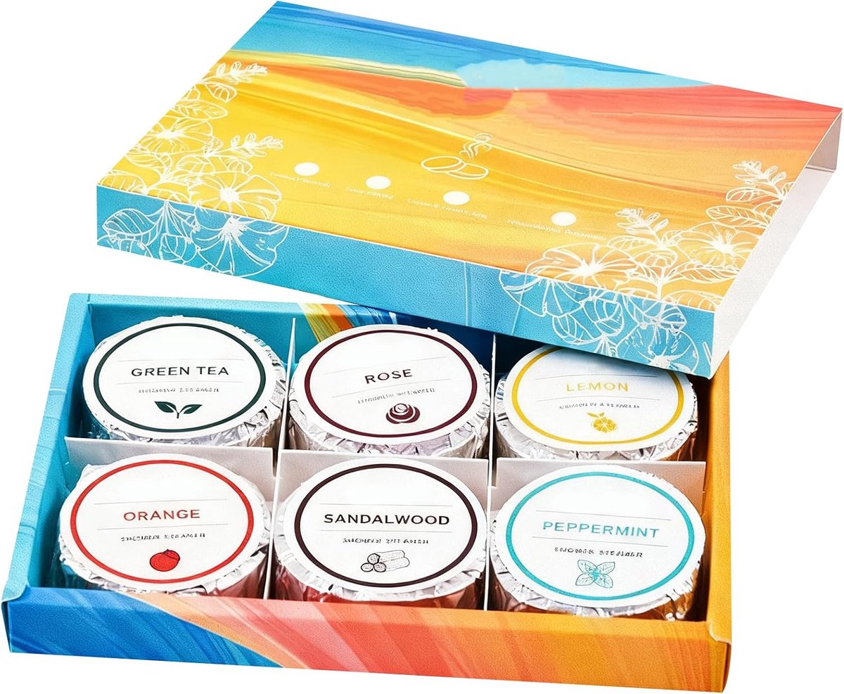 6pcs Geschenke für Frauen Douchbomben, Douchdamper Aromatherapie, Persoonlijke Verzorging en Ontspanning, Geburtstagsgeschenke für Frauen, Mama, Oma, SPA Stressabbau Badebomben