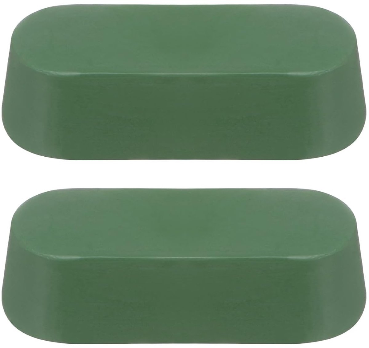 Polijstpasta's à 30 g, groen, metaal, schuurpasta (60 x 23 x 15 mm) voor roestvrij staal, koper, aluminium en spiegelpolijstmiddel