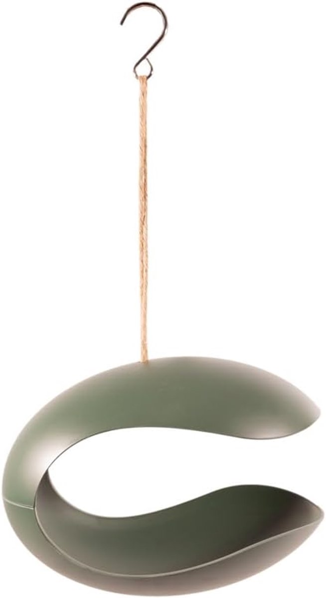 - Voederhuisje - Voor vogels - Forest Green - 24.5x15.5x18.5cm