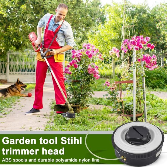 C3-2 Maaikop voor Stihl FSA 57 FSE 52, Autocut C3-2 Trimmerkop compatibel met Stihl FSA57 Accu-Motorsense en FSE52 Elektro-Motorsense Spoeldraad — afbeelding 4