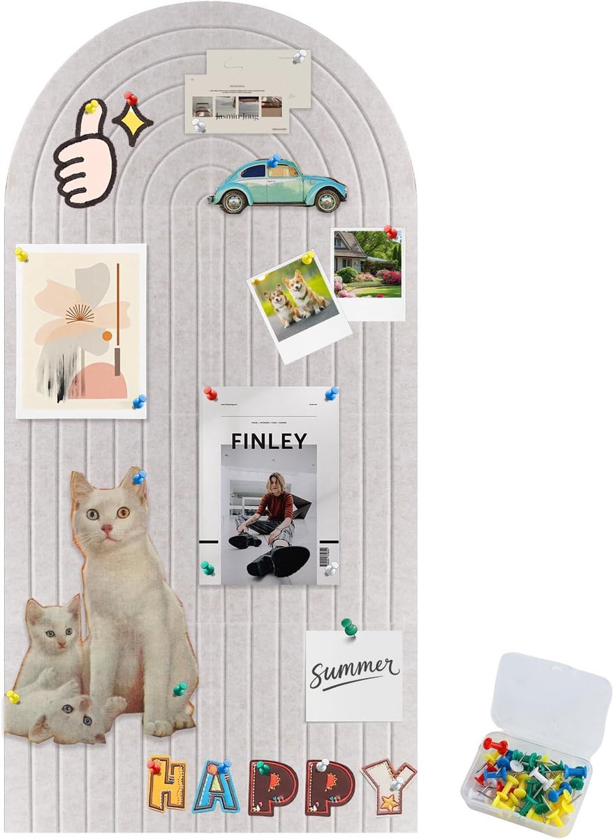 vilten prikbord, zelfklevend, 120 x 60 cm, decoratief prikbord van vilt, 0,9 cm dik, 8 stuks, 30 x 30 cm, modern prikbord zonder boren, geschikt voor kantoren, scholen, kinderkamer, licht camel