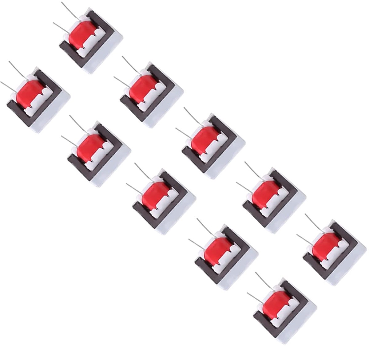 Pak van 10 600:600 Ohm 1:1 EI14 Isolatie Transformator Audio