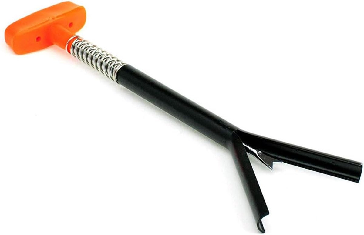 Fishing Aaldoder, visdoder voor paling, 23 cm, geveerd lemmet om te steken, palingsdoder, visdoder