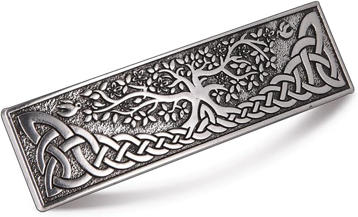 Vintage Viking Keltische Knoop Haar Clip Haarspeldjes Handgemaakte Metalen Baret Haar Sieraden Accessoires Gift voor Vrouwen Meisjes