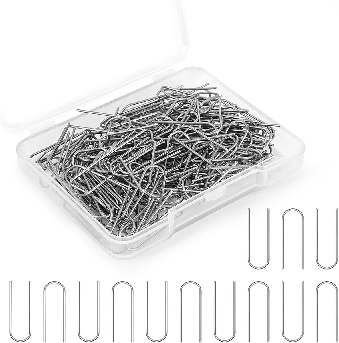 Draad met 50-delige opbergdoos voor hobbyist DIY-hangers, keramische decoraties en glasverlijming (50 stuks)