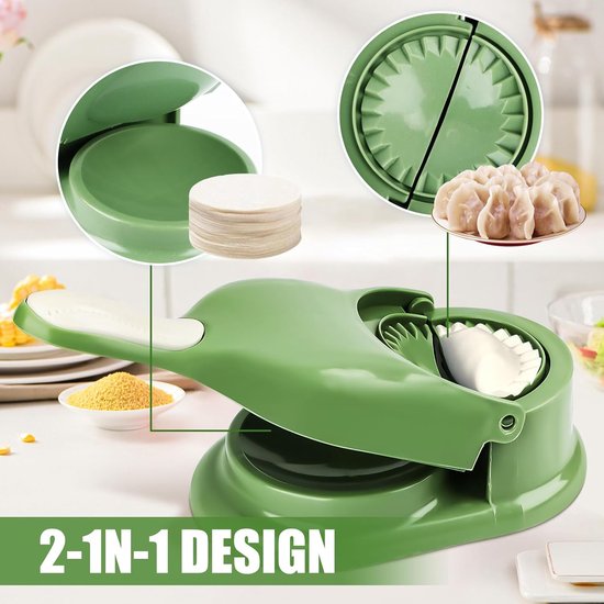 2-in-1 dumplings making tool ravioli schimmel kookgerei — afbeelding 5