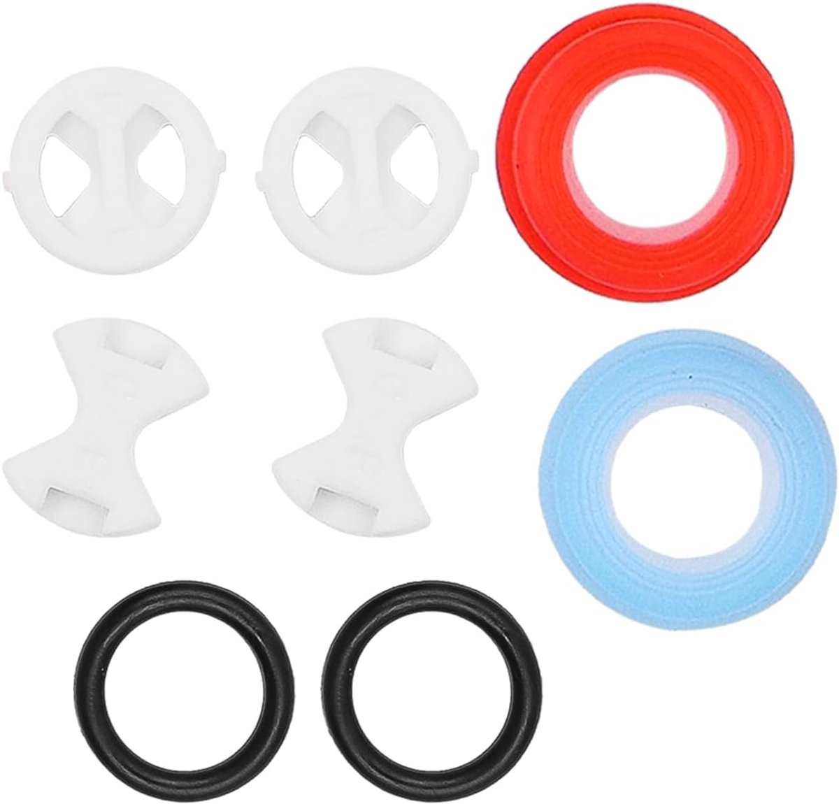 Kraan keramische reparatieset kraan kraan sluitringen 1/2 inch keramische kraan sluitringen voor klepkraan lekkende kraan