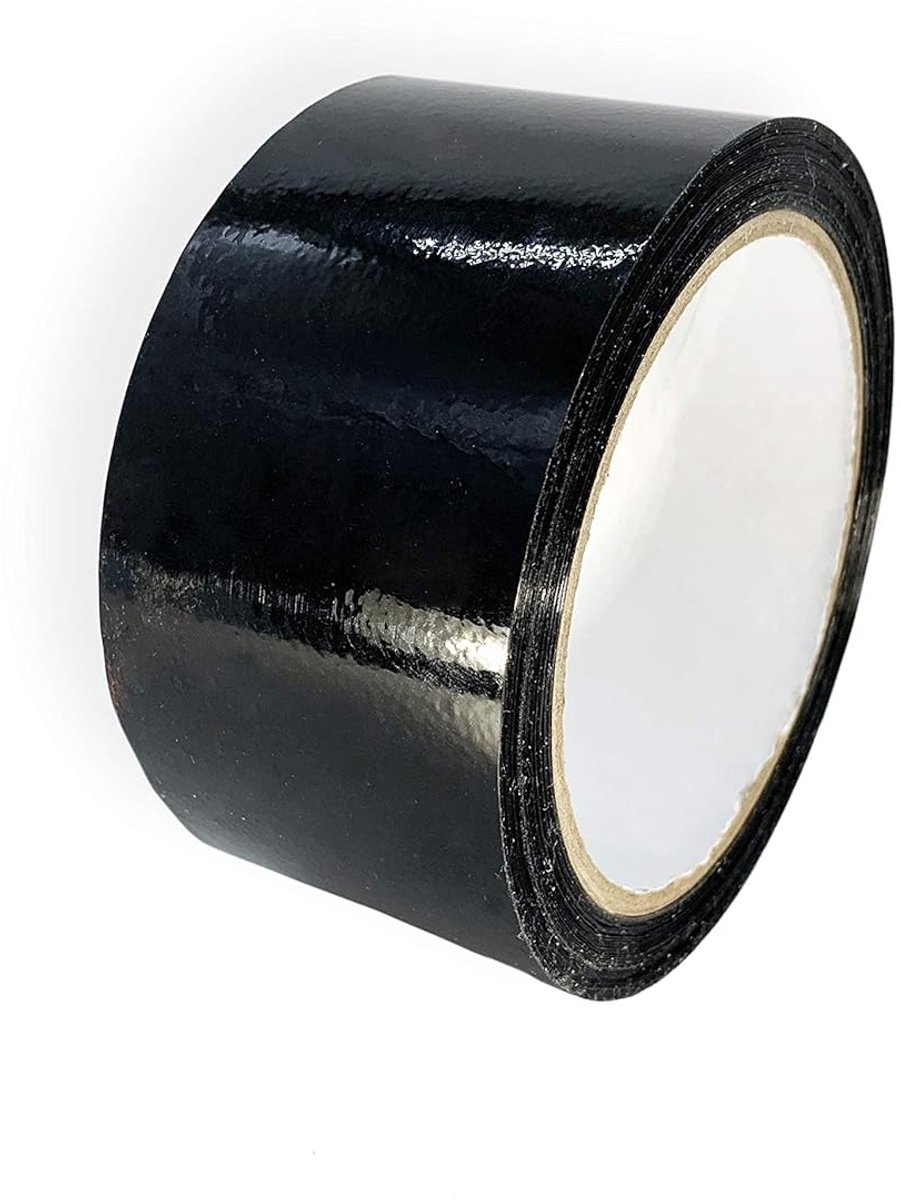Verpakkingstape 48 mm x 66 meter (6, Black)