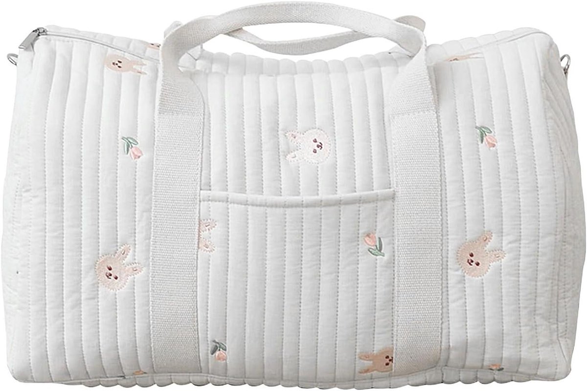 Luier Tote Bag - Opbergorganizer - Baby Verzorging - Waterdicht Materiaal - 22 x 24 x 5 cm - Grijs