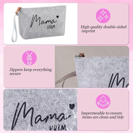 Mama Kram Set - Cadeauset Moeder - Verzorging en Comfort - Stijlvol en Praktisch — afbeelding 3