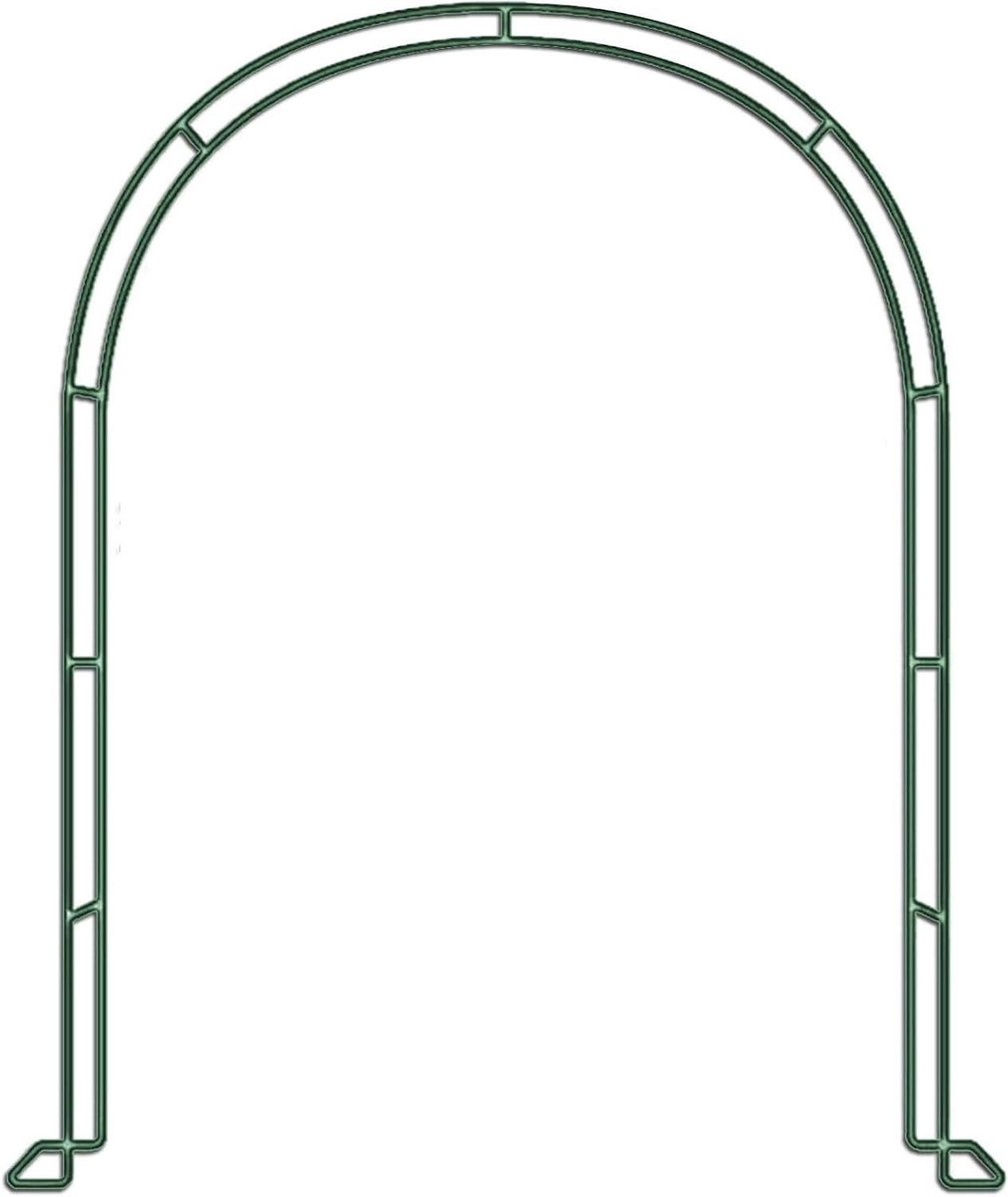 Metalen Tuinboog - Rozenboog Klimplanten - Tuin Decoratie - Herconfigureerbaar Ontwerp - 22 m x 35 m - Groen