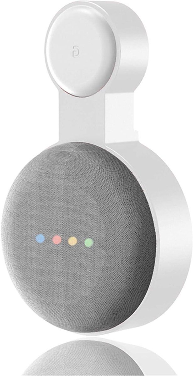 Wandhouder Google Nest Mini - Muurbeugel Speaker - Speaker Organiseren - Ingebouwd Kabelbeheer - Niet Van Toepassing - Wit
