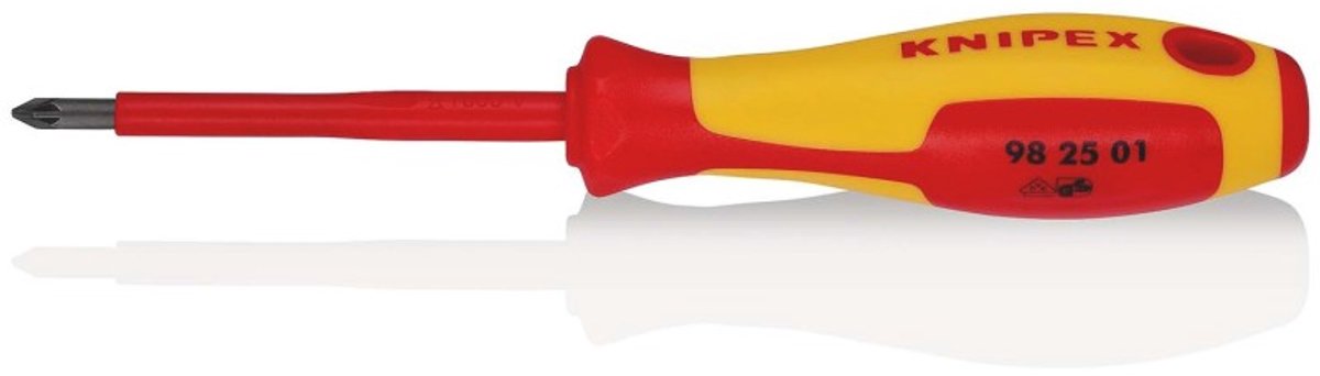 Knipex 98 25 01 Schroevendraaier - Pozidriv - PZ1 x 80mm