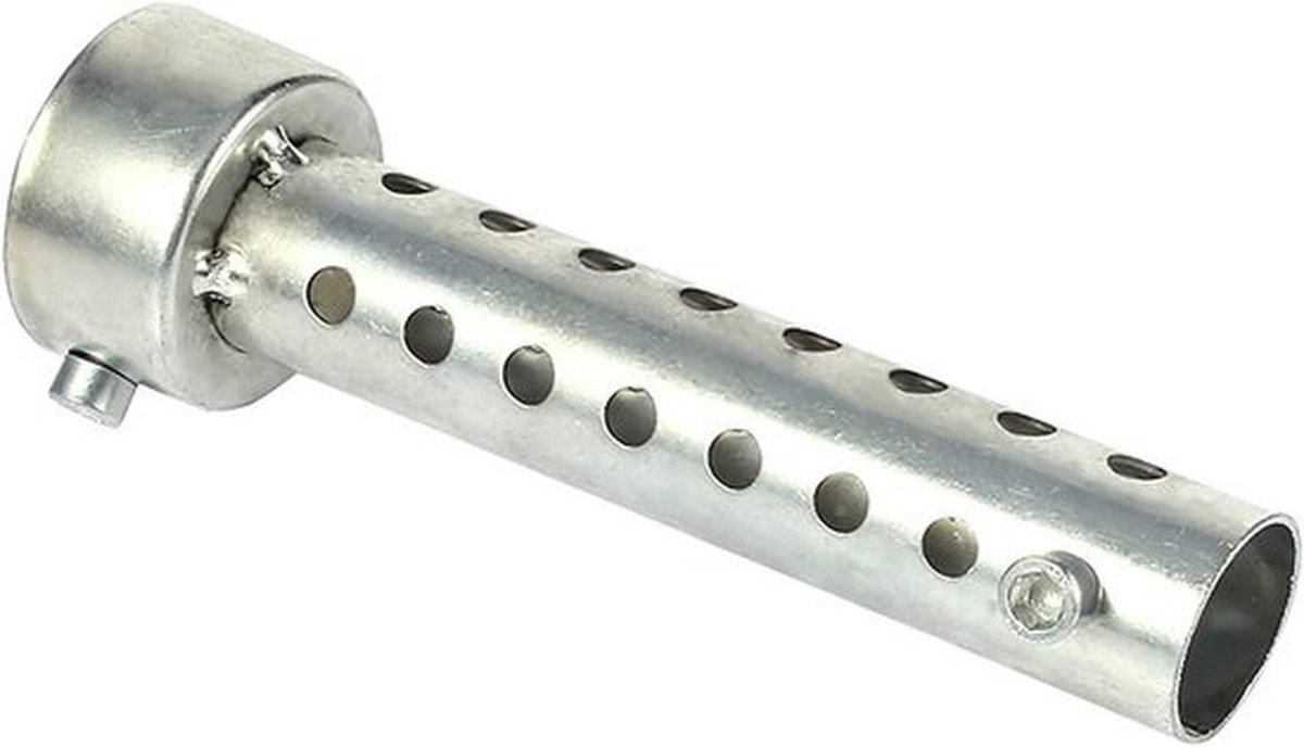 Universele motoruitlaat demper-inzetstuk zilver 42 mm - Geluid demper - DB-Killer
