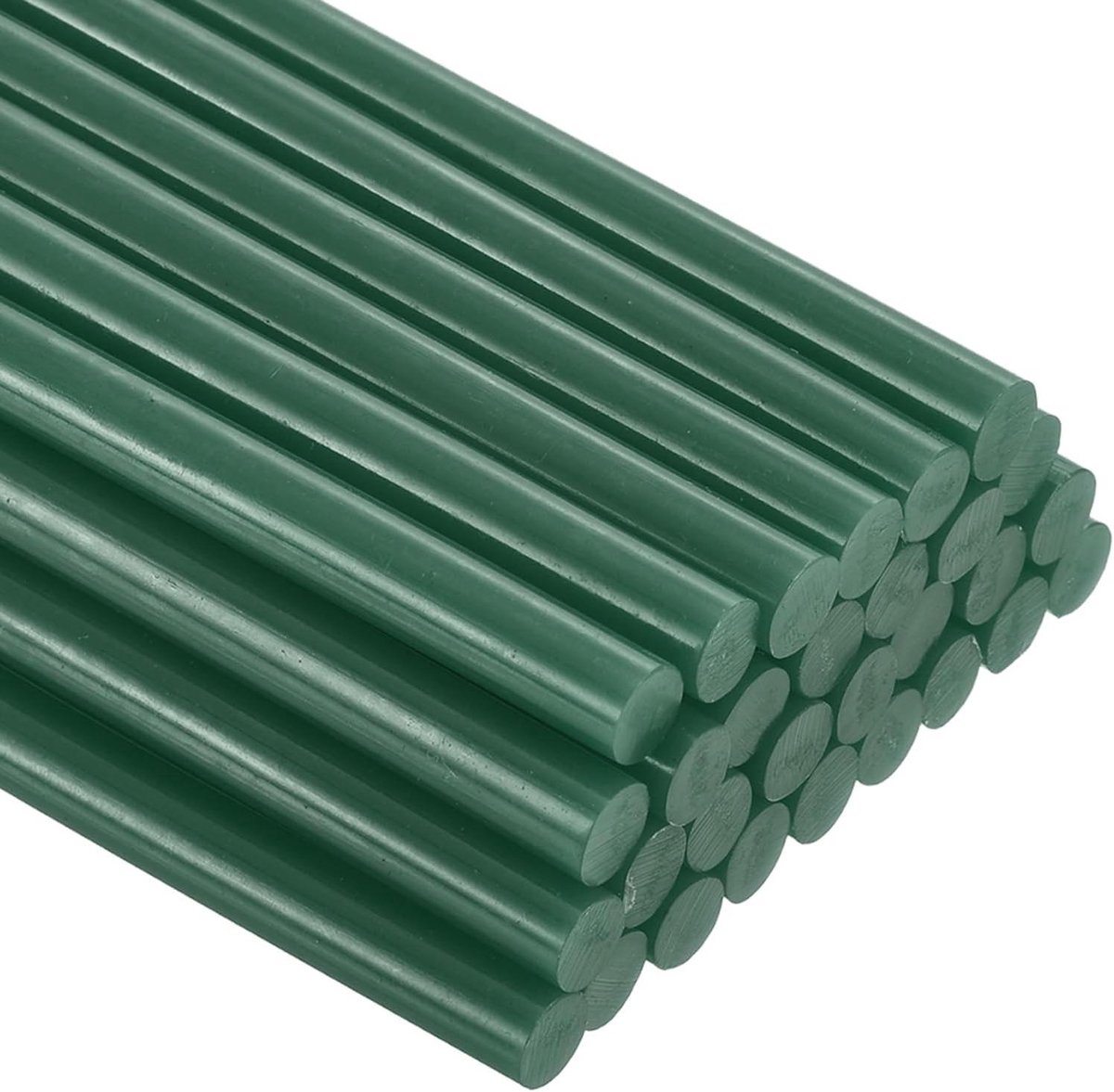 Lijmpistool Stukken - Hete lijm Lijmsticks - Repareren Knutselen - Hoge Viscositeit EVA - 7 mm x 200 mm - Donkergroen