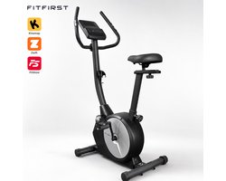 FitFirst Rider 9 Hometrainer | 32 Weerstandsniveaus, Elektronisch Instelbaar | Vliegwiel 10 kg | Kinomap, Zwift & FitShow | Kleurendisplay | Tot 135 kg en 1,95 m | Fitnessfiets Ergometer