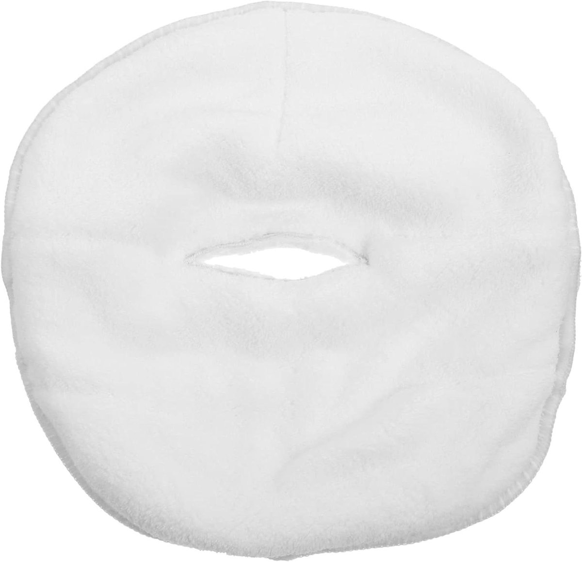 Gezichtsdoekjes Coral Fleece - Make-up doekjes Wipes - Gezichtsreiniging Thuis - Warm en Koud Compress - 23x23 cm - Wit