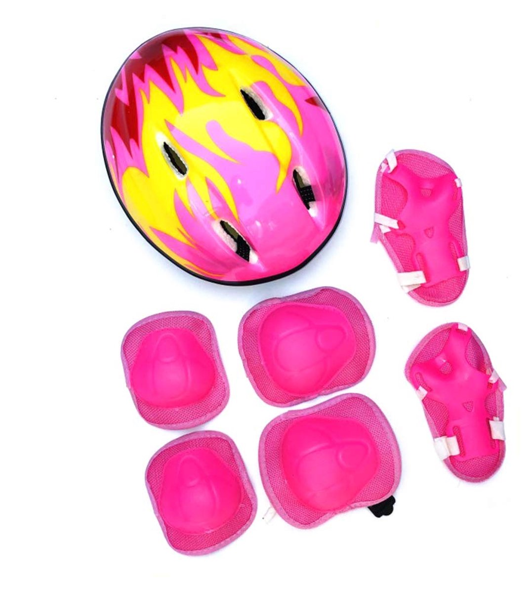 Dailygoods - 7-in-1 Beschermende Kinderuitrusting - Knie-, Elleboog- en Polsbeschermers