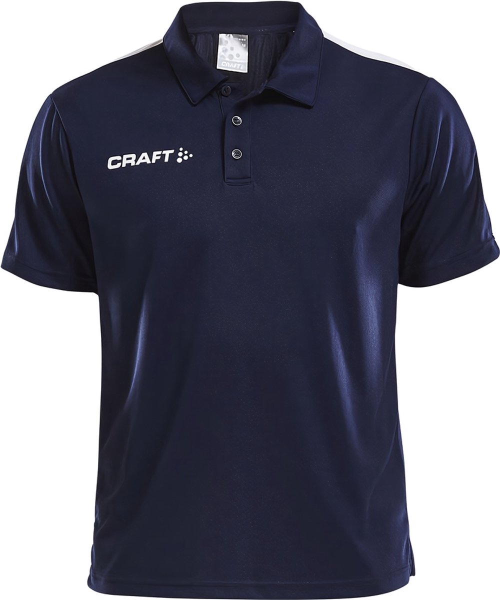 Craft Progress Polo Pique, navy - Maat S -