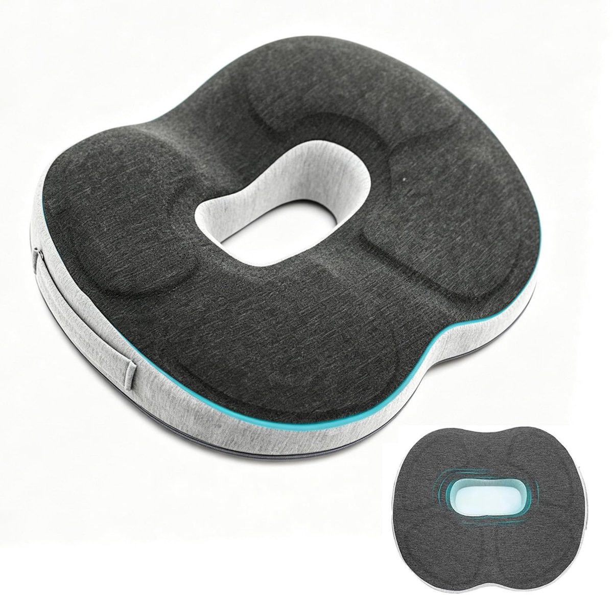 Dailygoods - Orthopedisch Zitkussen - Donutkussen voor Hemorrhoids en Rugpijn