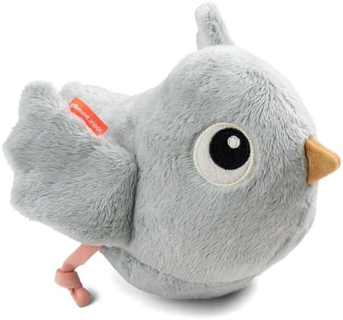 Knuffel Vogel - Pluche Dier - Baby Speelgoed - Zacht Materiaal - 25 cm - Blauw