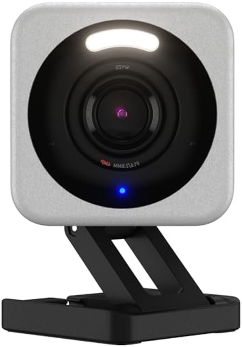 Beveiligingscamera Binnen Buiten - Wooncamera Nachtzicht - Huisbewaking - Bewegingsgeactiveerde Schijnwerper - 2.5K QHD Resolutie - Grijs