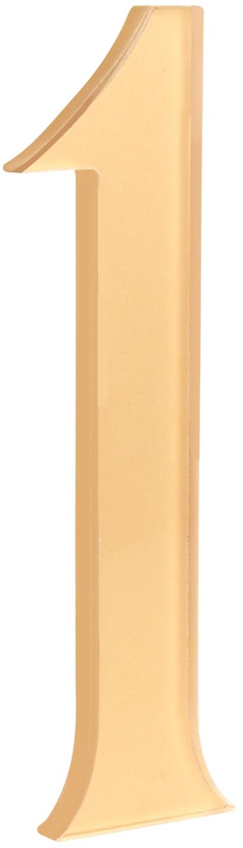 Dailygoods - Zelfklevende Huisnummer 4 Inch - Waterdicht en Weerbestendig voor Adresmarkering
