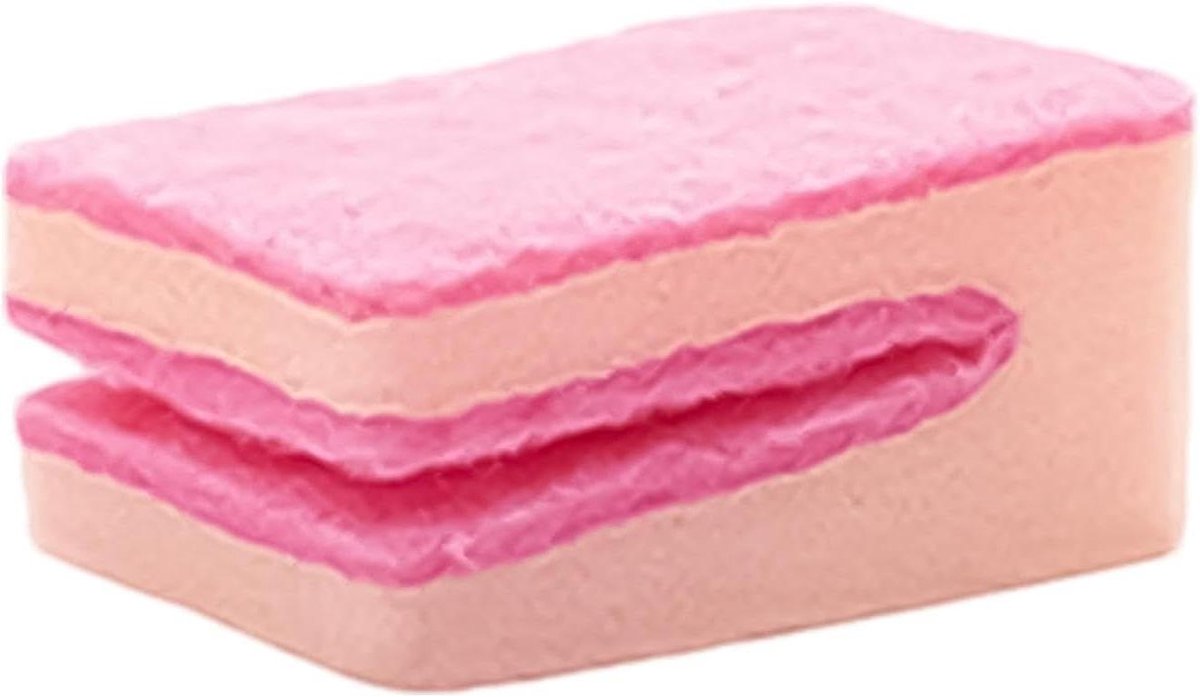 Keukensponzen - Schuursponsjes Vaat - Efficiënt Schoonmaken - Krasvrij Reinigen - 95x7x5cm - Roze