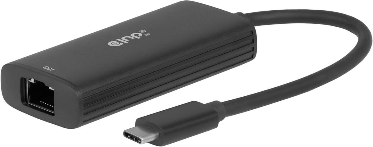 Netwerk Adapter - Ethernet Converter - Snelle Dataoverdracht - 10Gbps Snelheid - Compact Formaat - Zwart