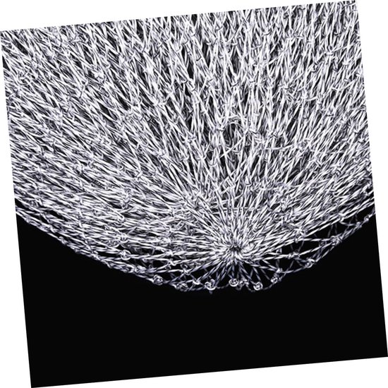 Visnet Vervangingen - Schepnet Gaasnet - Vissen Garnalen Vangen - Verbreed Verdikt Gaas - 40x35x35cm - Grijs — afbeelding 2