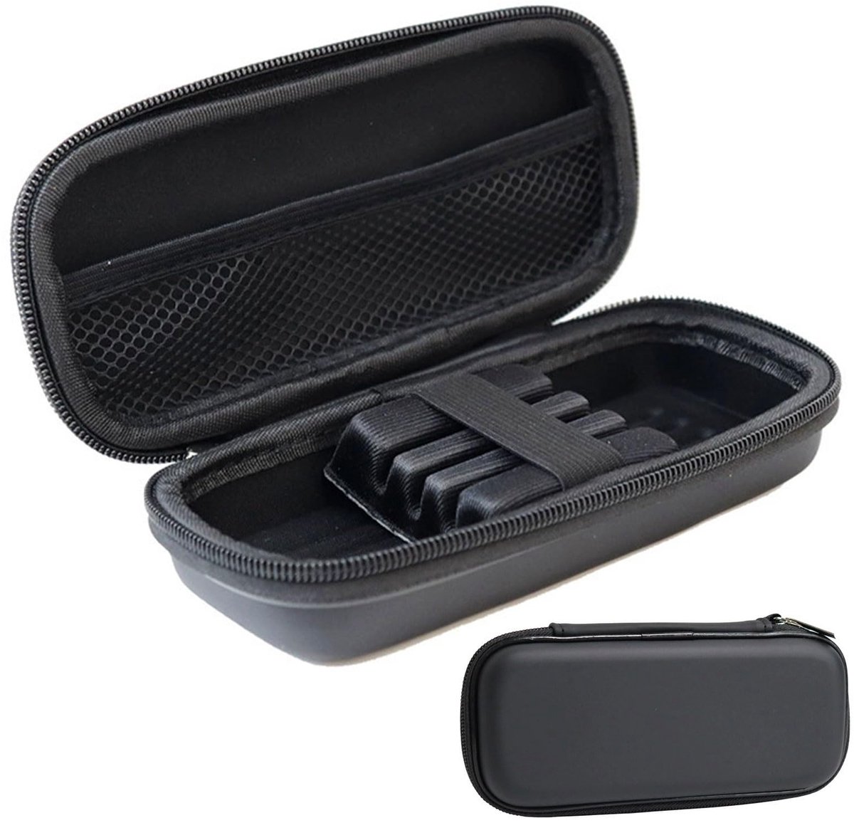 Dailygoods - Dart Tas Organiser voor 4 Darts en Accessoires, Zwart