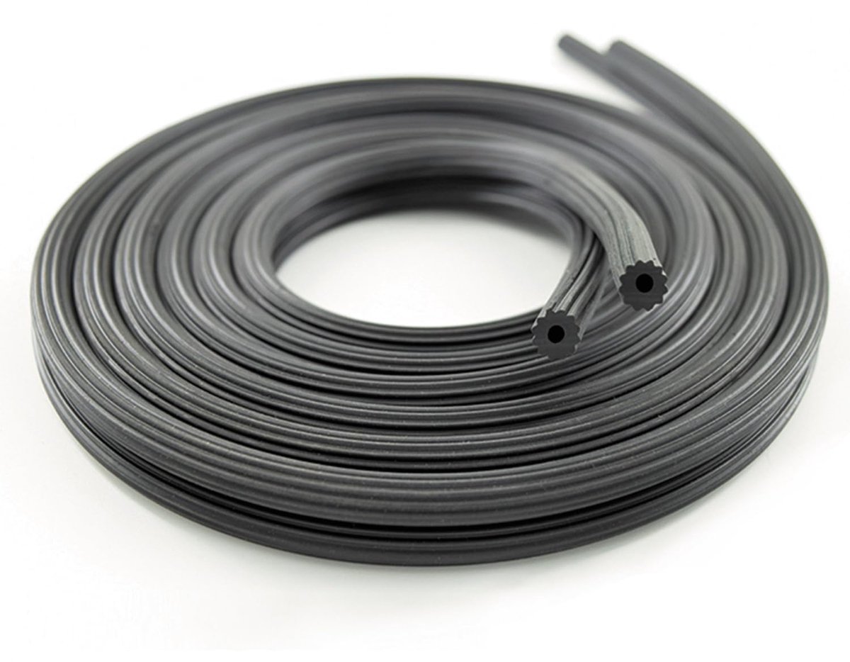 Dailygoods- Kederband 30 meter - Rubber - Vervangend Onderdeel - Insectenscherm - Raamafdichting - 4,5 mm Dikte - Afdichtingsstrip