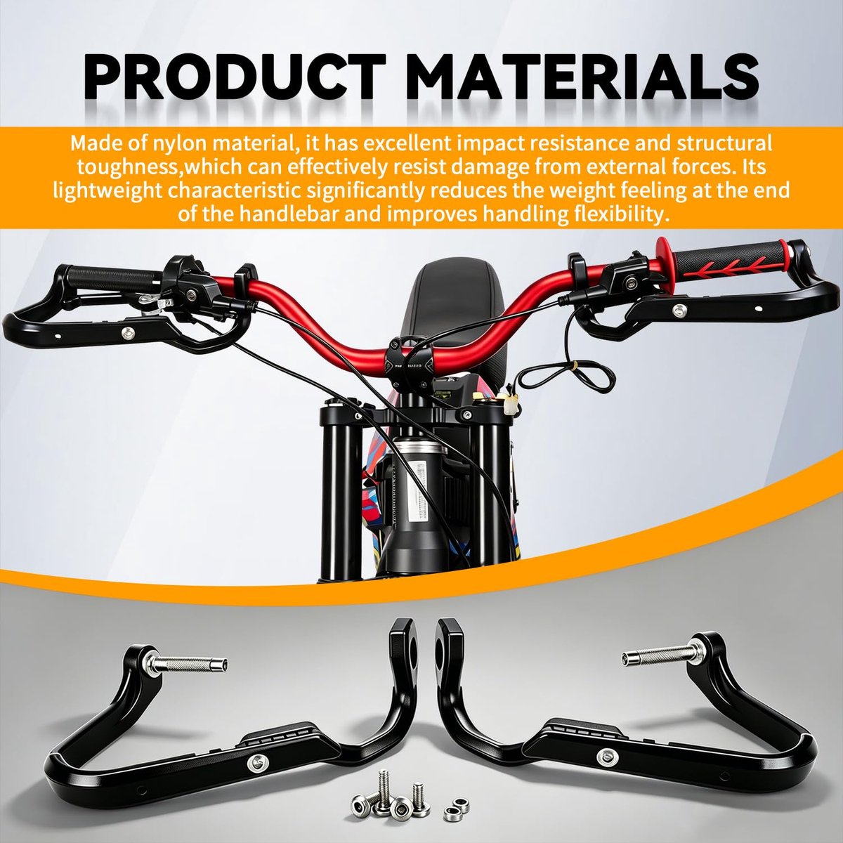 Dailygoods - Motorfiets Handbescherming - Universele Handbeschermer voor Dirt Bike en Handbike