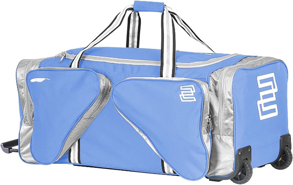 IJshockey Roltas - Sporttas Wieltas - Sportuitrusting Vervoeren - Versterkte Bodem - 100x50x45 cm - Blauw