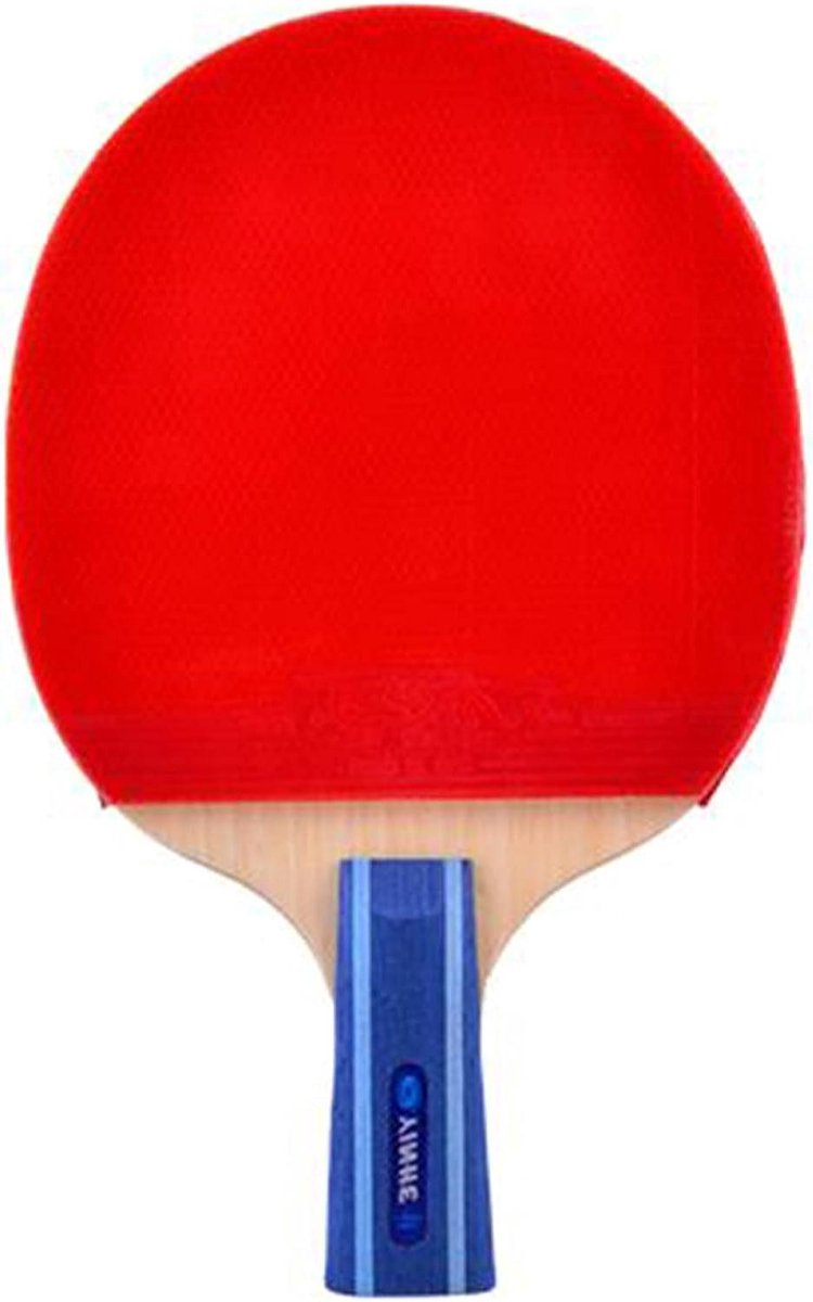 Tafeltennis Rackets - Pingpong Batjes - Sport & Spel - 7-laags Houten Bodemplaat - Korte Handgreep - Niet gespecificeerd