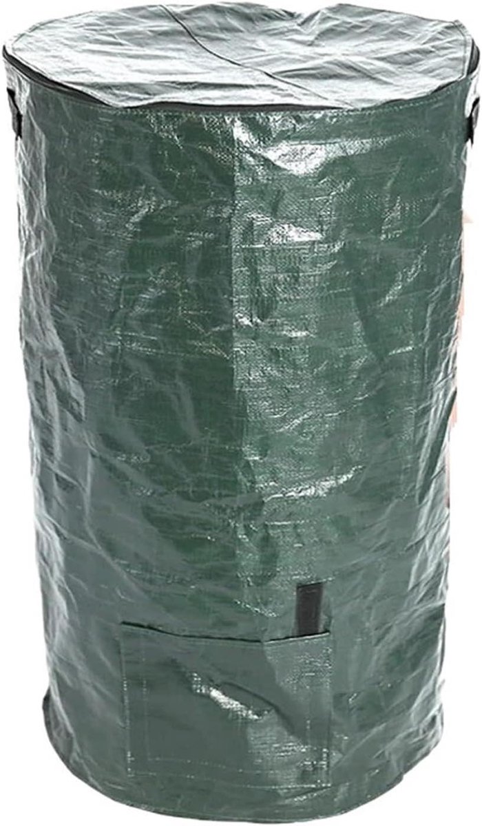 Tuin Afvalzakken - Compostzak Organisch Afval - Tuinafval Verwerken - Scheurbestendig Materiaal - 45x80cm - Groen