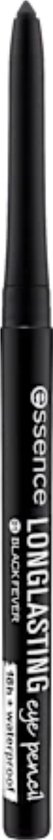 Zwarte essence Longlasting eye pencil, 18H waterproof.
