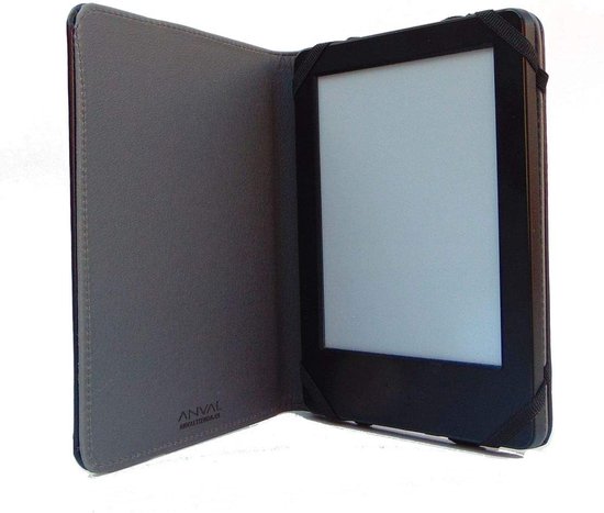 Beschermhoes E-reader - Boekhoesje Kobo Nia - E-book Lezen - Ademend Leer - Niet Universeel - Modern Patroon — afbeelding 2