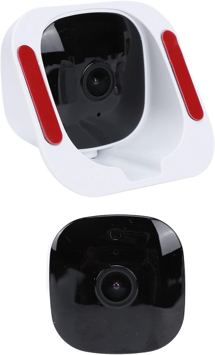 Raamcamera Beveiliging - Wifi Camera Binnen - Huis Bewaken - Installatie Zonder Boren - 4MP HD - Wit
