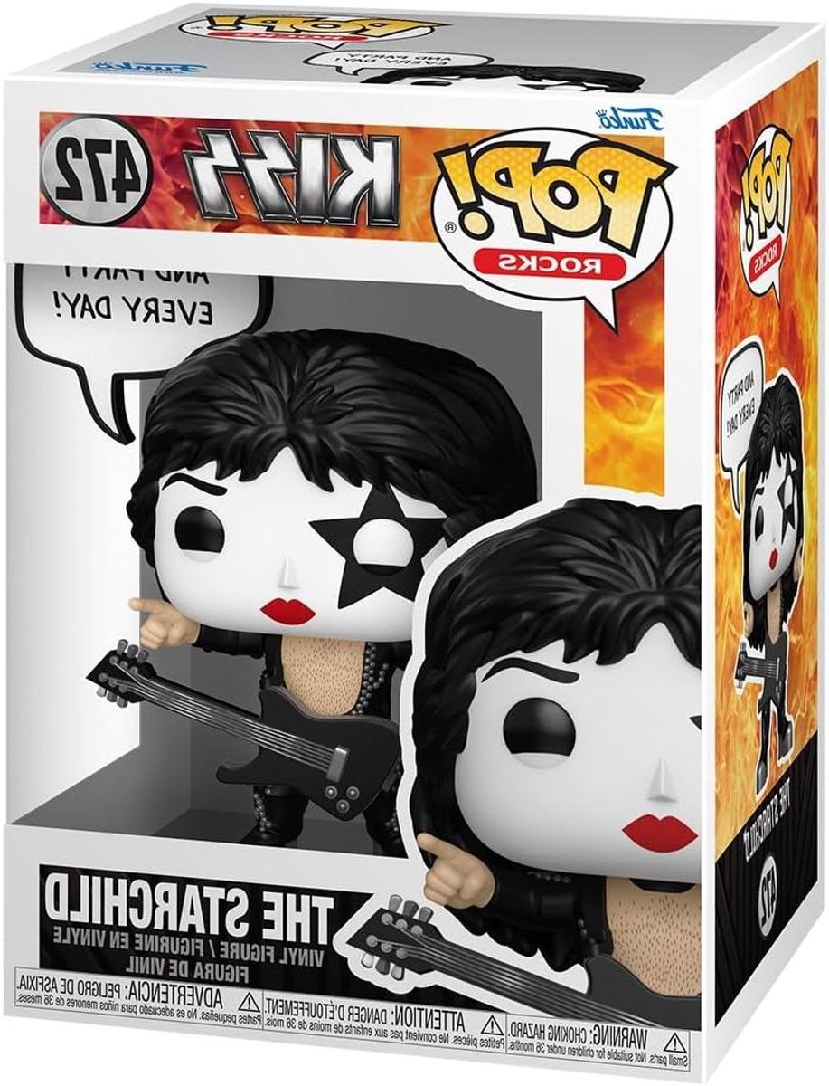 Vinyl Figuur - Verzamelbeeldje Chibi Figuur - Muziek Fans - Officiële Merchandising - Standaard Formaat - Zwart en Wit