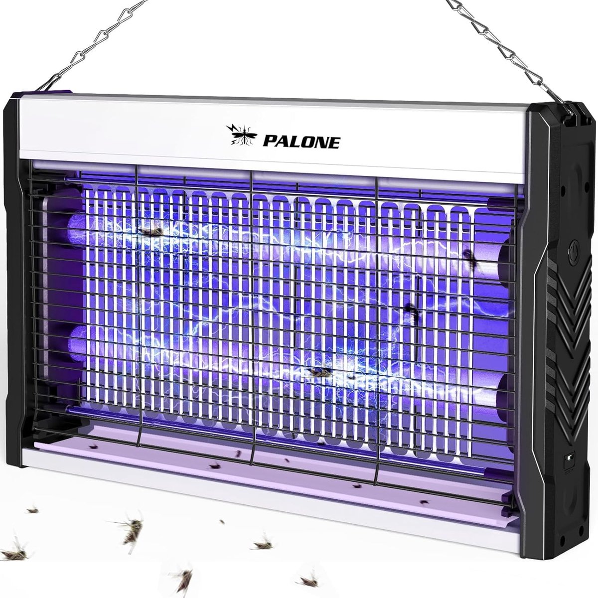 SnelShoppen - Elektrische Insectenverdelger UV-USB Muggenlamp 3200V Wandmontage Vliegenvanger Insectenval voor Tuin Camping Keuken en Binnengebruik