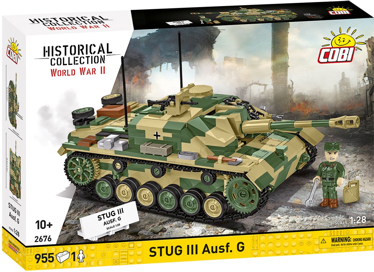 COBI 2676 STUG III Ausf952 KL.