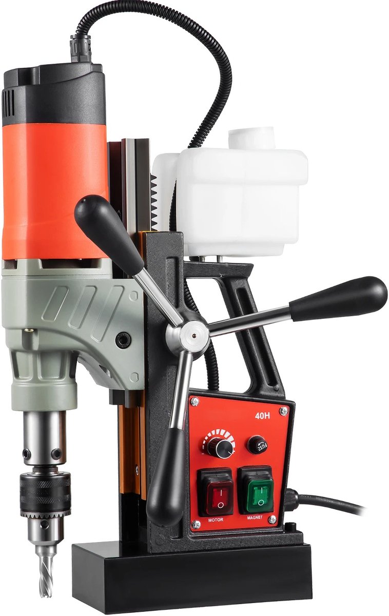 Archi Magnetische Boormachine 1200W – Machine - 40 mm Boorcapaciteit – 13.000 N Magneetkracht – 0-580 RPM – Inclusief Koffer