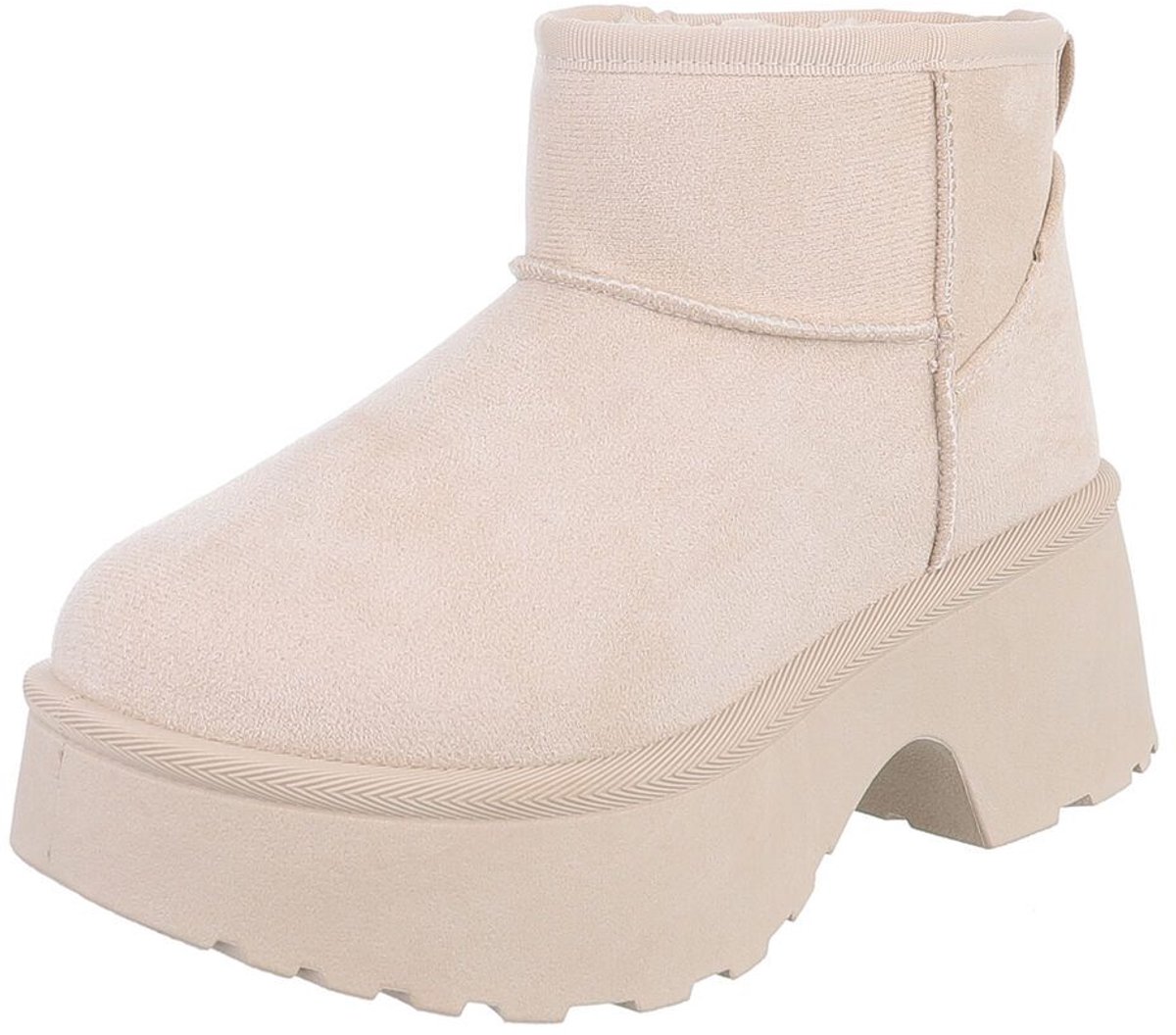 Enkellaars - Platformzool - Dames Mt:36