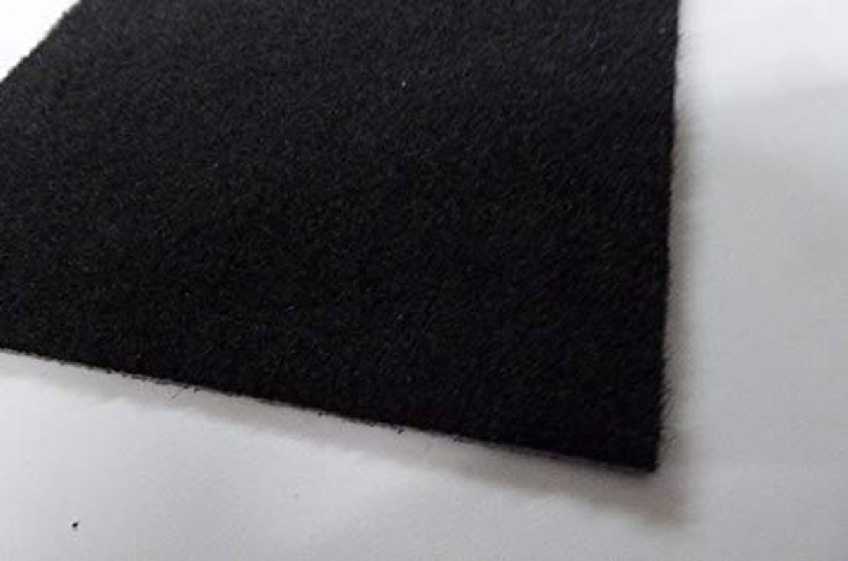 Dartmat - Robuust en antislip - Zwart, 237 x 50 cm
