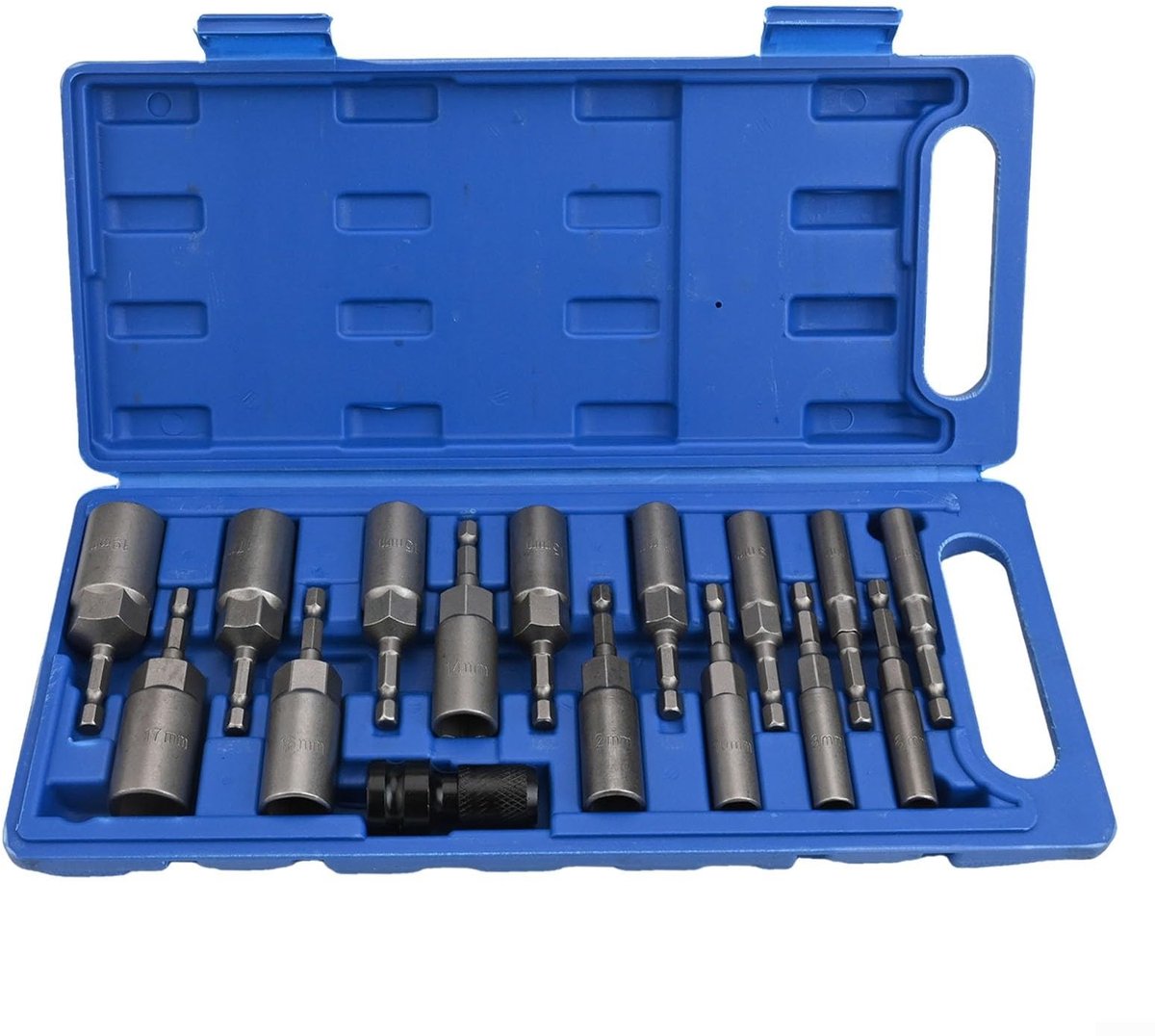 15-delige Dopsleutel Set 5.5-19mm voor Power Boor